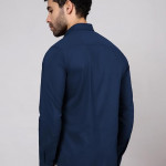 Cotton Plain Regular Fit Shirt for Men