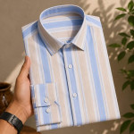 Men's Premium Vertical Striped Casual Shirt