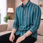 Men's Striped Casual Shirt