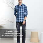 Symbol Premium Men's Checkered Casual Shirt