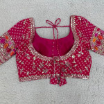 Womens Net Semi Stitched Lehenga choli