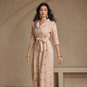Dress for Women | Long Rayon Dress for Women's | Floral Wide Leg Long Jumpsuit with Pockets