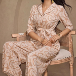 Dress for Women | Long Rayon Dress for Women's | Floral Wide Leg Long Jumpsuit with Pockets